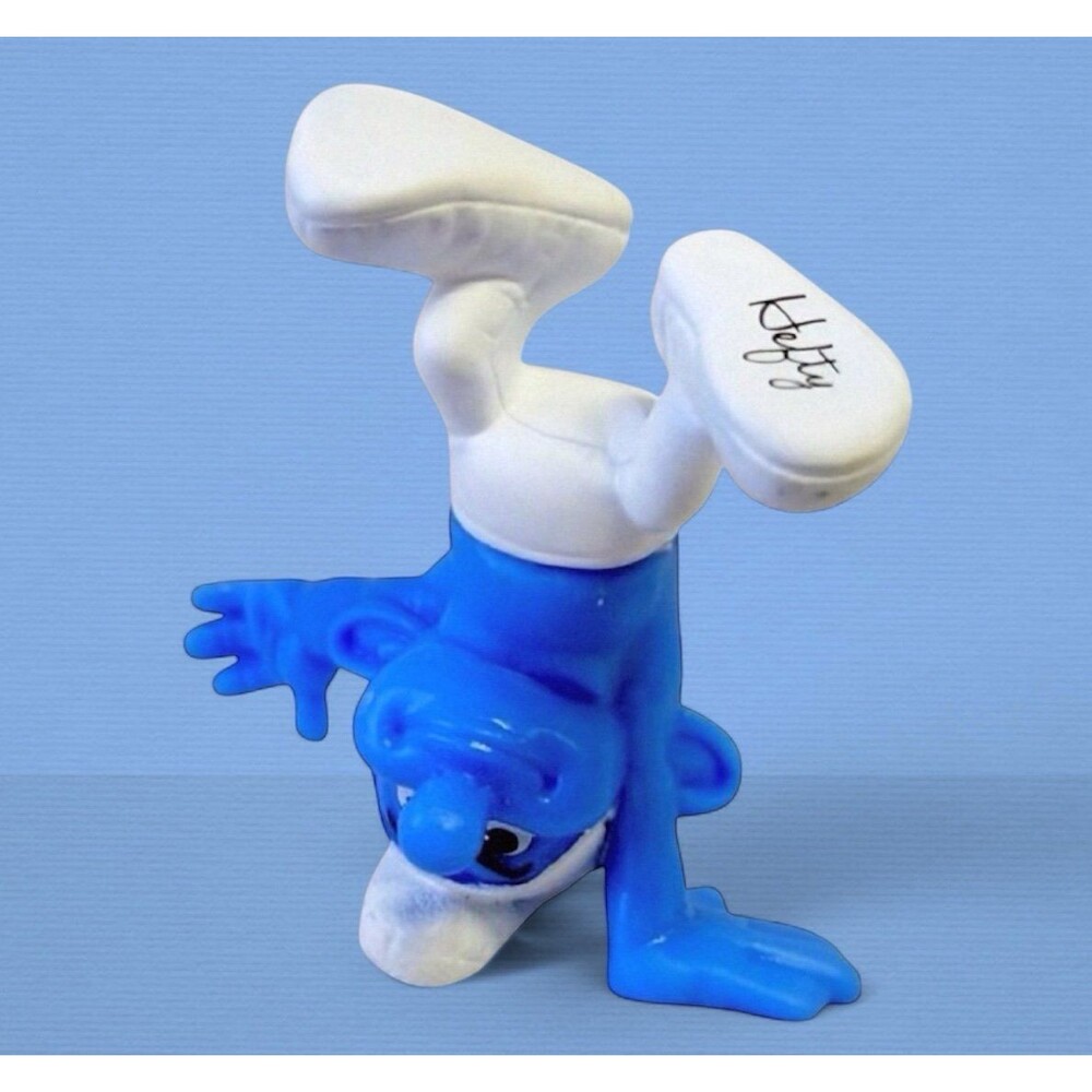 HEFTY SMURF The Smurfs 2 Movie Figure Collectible McDonald’s Toy #7 NEW 2013